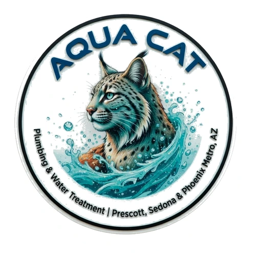 Aqua Cat Plumbing & Water Treatment Logo